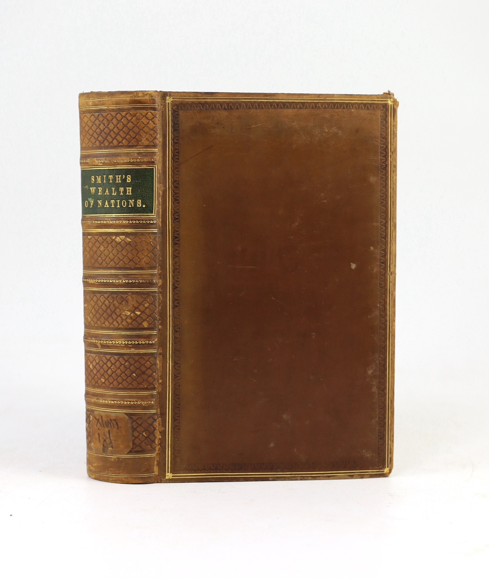 Smith, Adam - An Inquiry into the Nature and Causes of the Wealth of Nations. With a life of the author, an introductory discourse, notes and supplemental dissertations, by J.R. McCulloch.